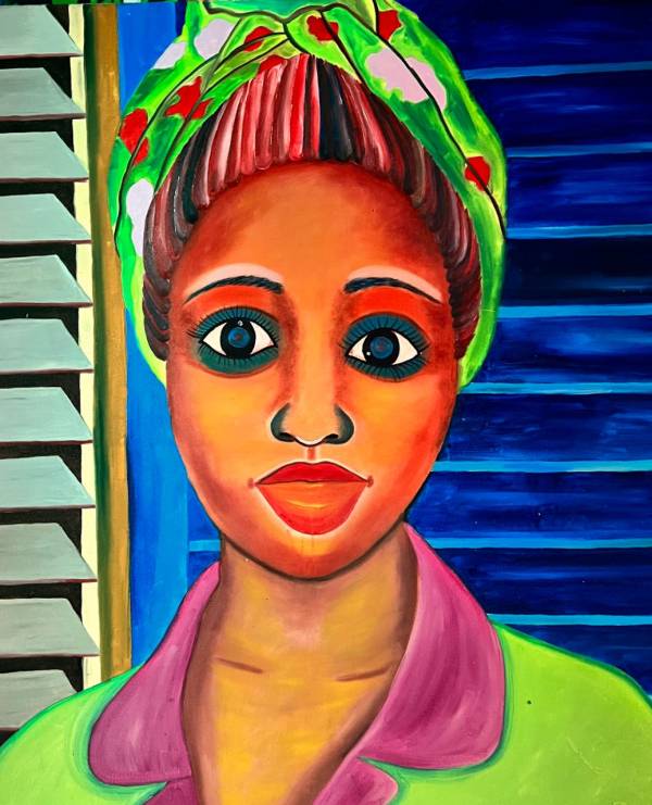 Ajarb Bernard Ategwa | woman portrait, 2024