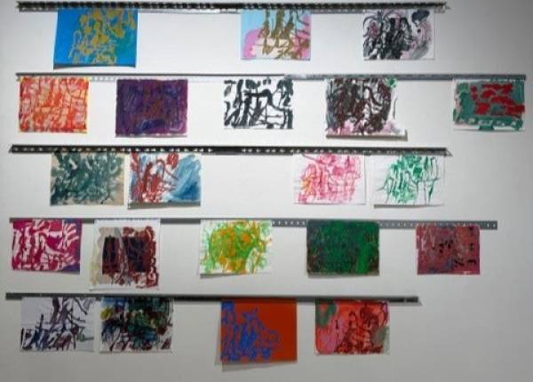 Marijn van Kreij |  Untitled (Philip Guston, Untitled, 1958), 2023-26