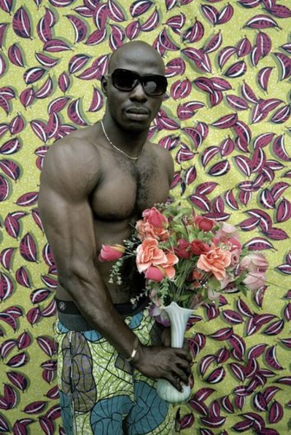 Leonce Raphael Agbodjelou | Untitled (Musclemen series), 2012