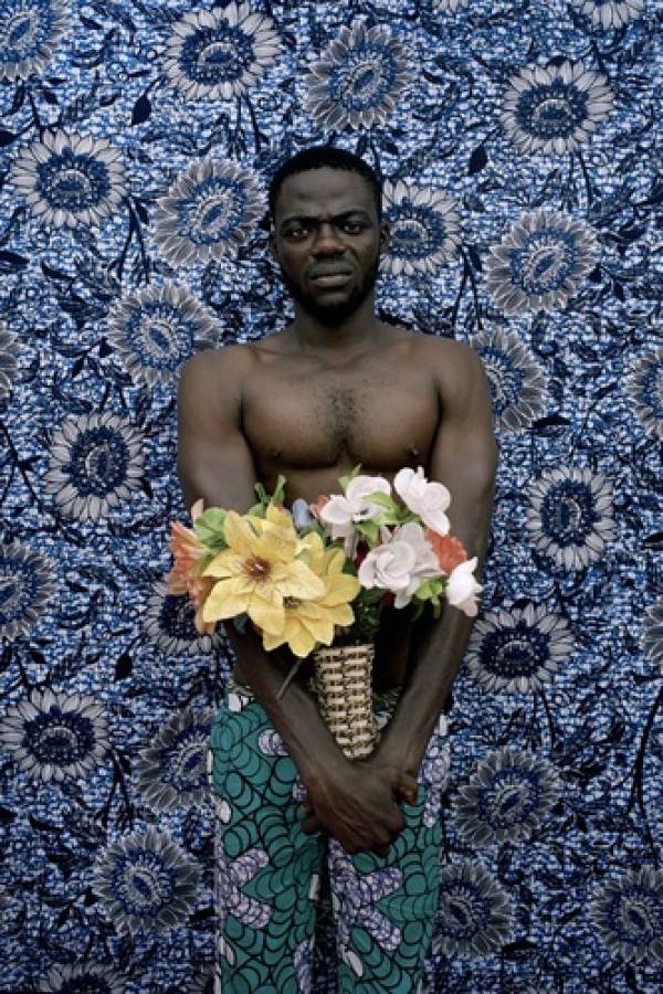 Leonce Raphael Agbodjelou | Untitled (Musclemen series, 2012)