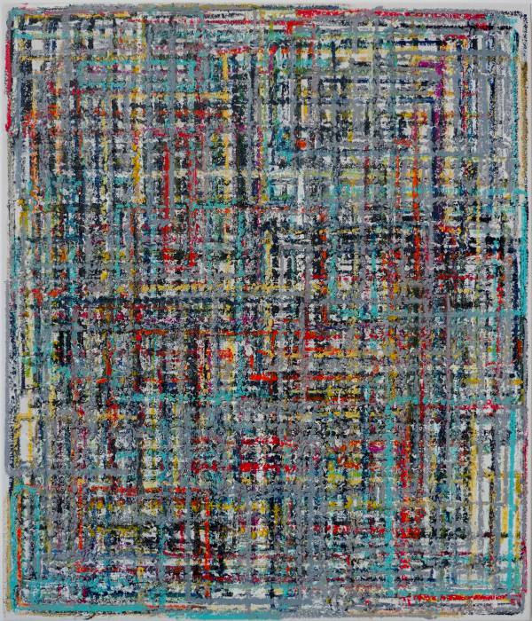 Maarten Dekker | Channeling Mondriaan using a book (Idiota de Mente) I, 2026