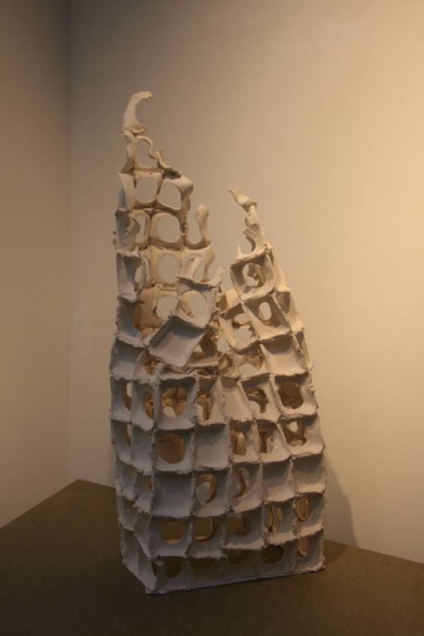 Tilmann Meyer-Faje | One-component piled until collapse 6, 2014