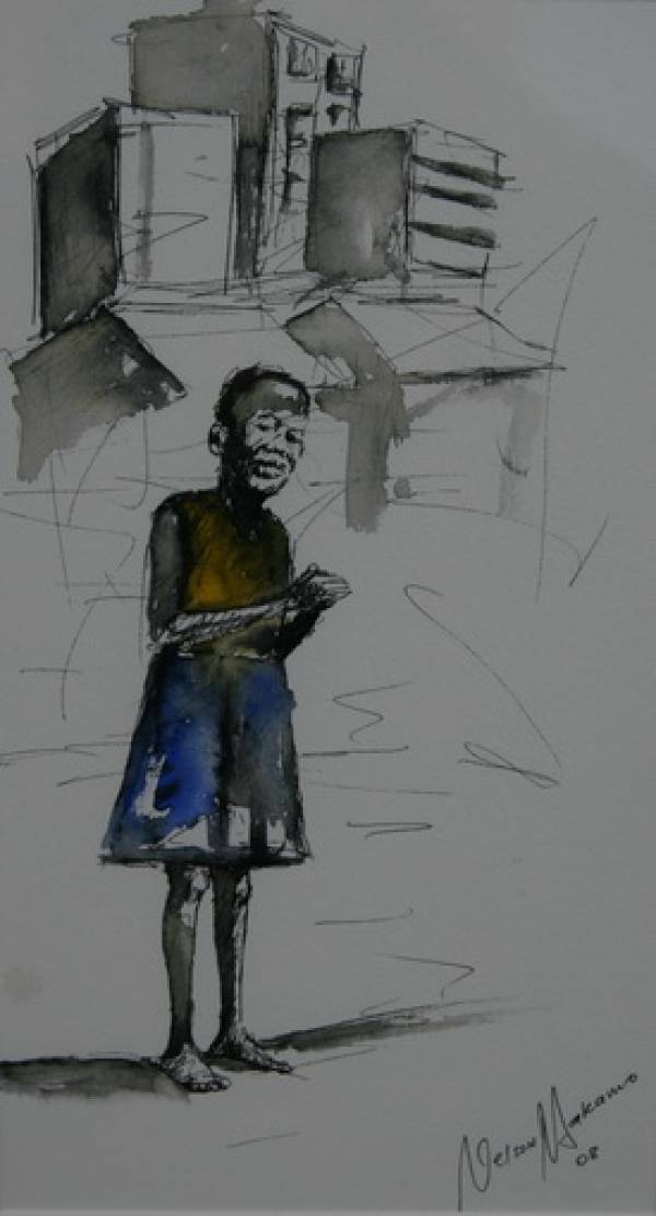 Nelson Makamo | City angel, 2008
